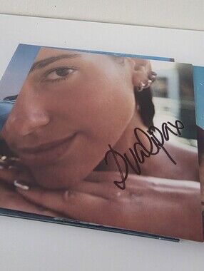 Dua Lipa Signed Radical Optimism CD Holographic Cover | Autographed Insert
